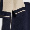 Baby Boys Cream Blocked Zip Through Knit Set Baby Boys Cream Blocked Zip Through Knit Set