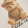 Baby Boys Cream Super Cute Bear Sweat Set Baby Boys Cream Super Cute Bear Sweat Set