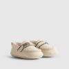 Baby pojkar beige smarta loafers