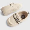 Baby pojkar beige smarta loafers