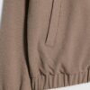 Beige bomberjacka med smal passform