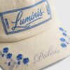 Beige Luminis blomkeps