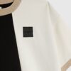 Beige Luminis-T-shirt med färgblock för pojkar