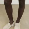 Beige mockaskor