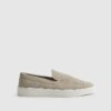 Beige mockaskor
