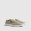 Beige mockaskor