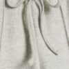 Beige mysiga joggingbyxor med ballongben