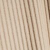 Beige Mysiga ribbade byxor med vida ben