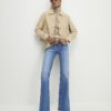 Beige premiumjacka i mocka