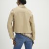 Beige premiumjacka i mocka