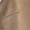 Beige shiftklänning i imitationsmocka