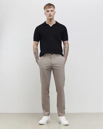 Beige Skinny Fit-byxor