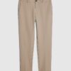 Beige Skinny Fit-byxor