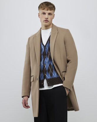 Beige skräddarsydd kappa