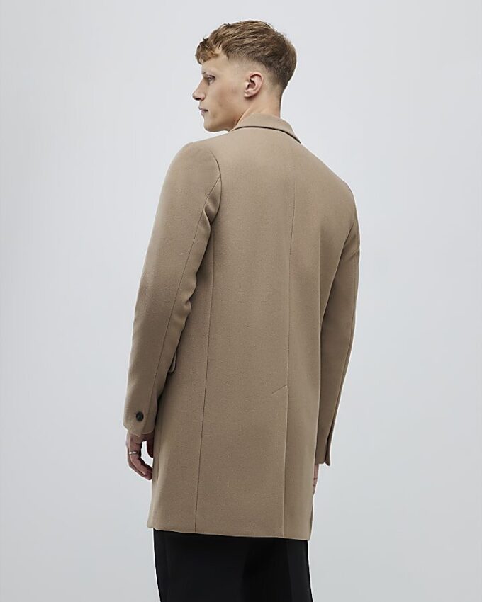 Beige skräddarsydd kappa