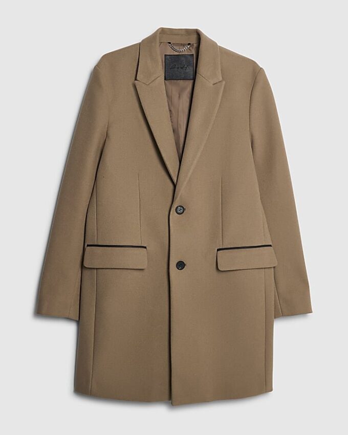 Beige skräddarsydd kappa