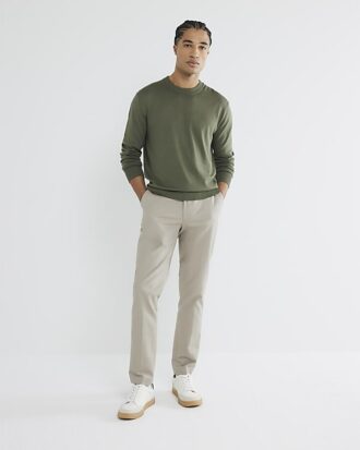 Beige slim fit-chino