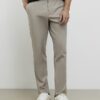 Beige slim fit-chinos