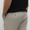 Beige slim fit-chinos