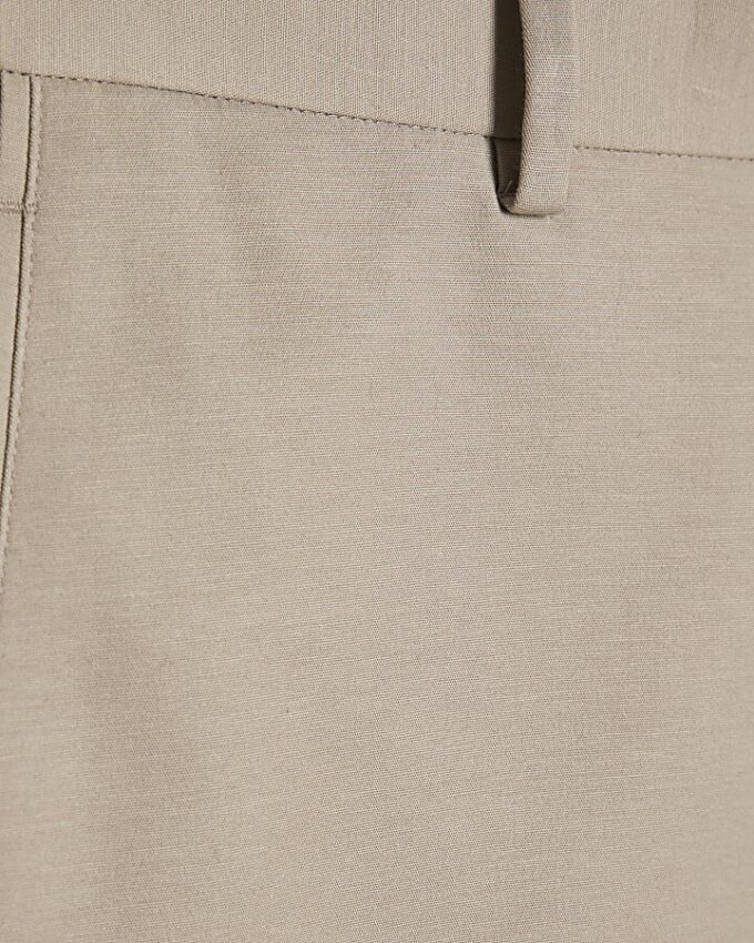 Beige slim fit-chinos
