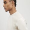 Beige slim fit-T-shirt