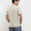 Beige slim fit-T-shirt