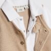 Beige västset för pojkar