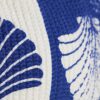 Blå bikiniöverdel med texturerat skalprint Blå bikiniöverdel med texturerat skalprint