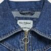 Blå denimkorsettjacka