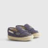 Blå espadriller för pojkar
