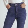 Blå högmidjade Sculpt Flare-jeans Blå högmidjade Sculpt Flare-jeans