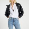 Blå högmidjade slim fit-jeans