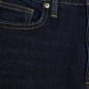 Blå högmidjade slim fit-jeans Blå högmidjade slim fit-jeans