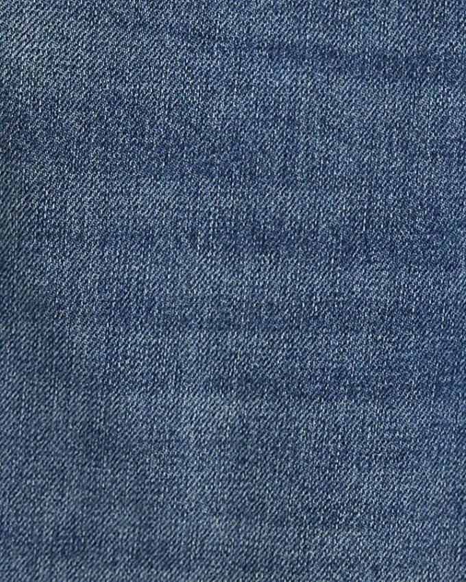 Blå jeans med lös passform