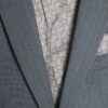 Blå kostymjacka i smal passform med nålstreck Blå kostymjacka i smal passform med nålstreck