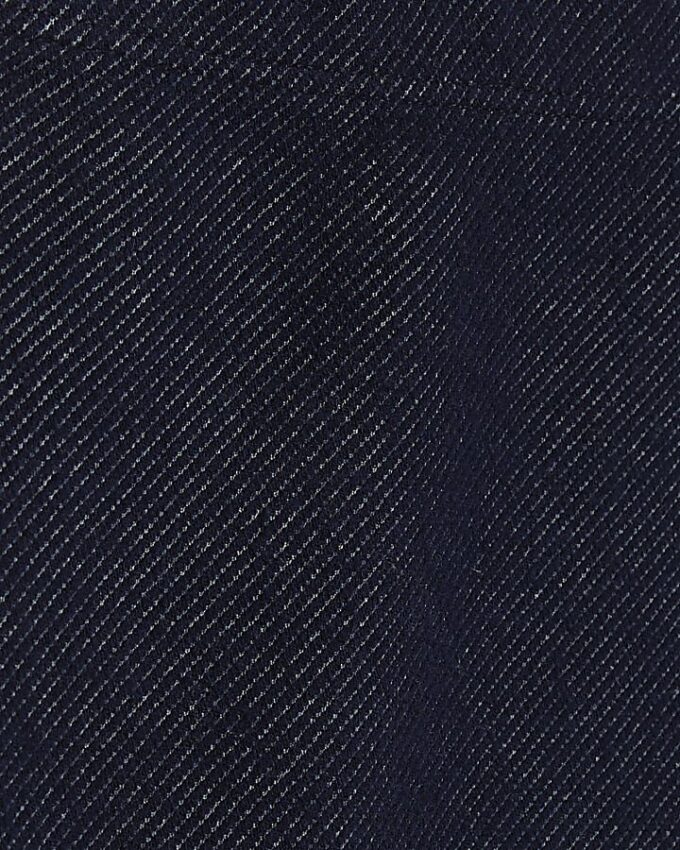 Blå minikjol i denimjersey