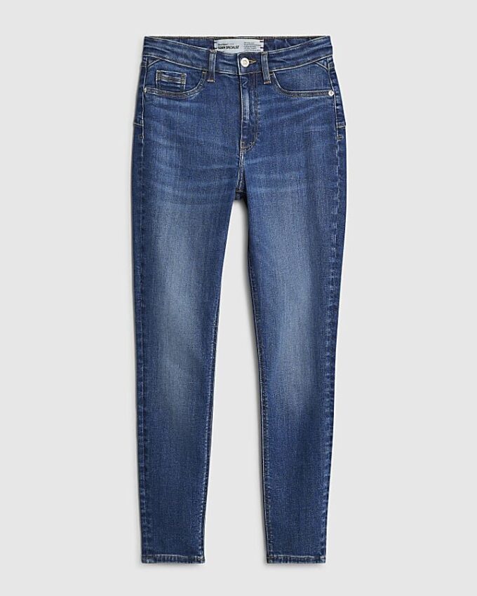 Blå Molly Sculpt Skinny Jeans Blå Molly Sculpt Skinny Jeans