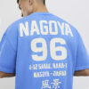 Blå Nagoya 96 T-shirt i oversized-passform