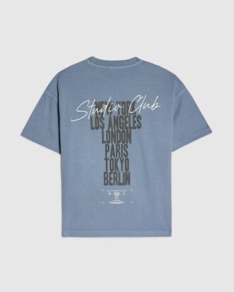 Blå Ombre Studio T-shirt för pojkar