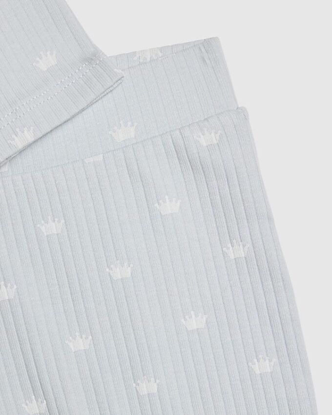 Blå outfit för pojkar med motiv av Den lille prinsen