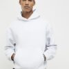 Blå oversized hoodie