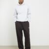 Blå oversized hoodie