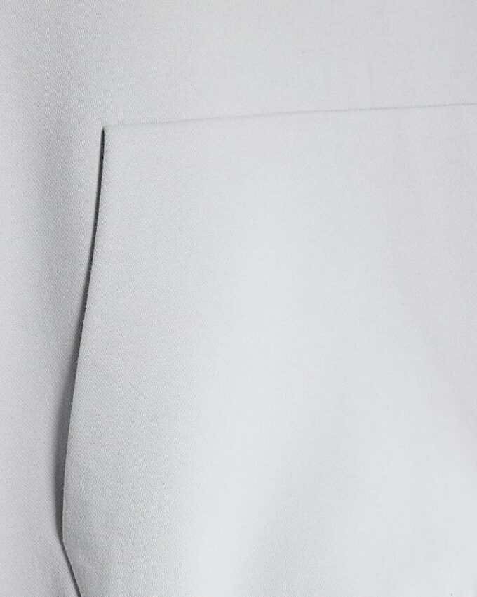 Blå oversized hoodie