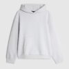 Blå oversized hoodie