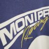 Blå oversized-passformad Mont Prix-tröja