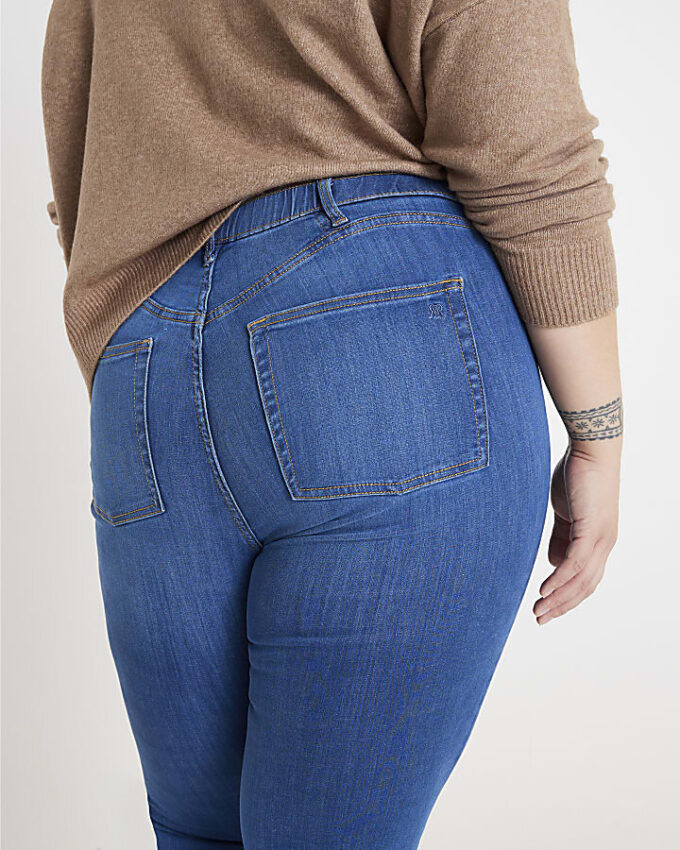 Blå Pull-On Sculpt Skinny Jeans Blå Pull-On Sculpt Skinny Jeans