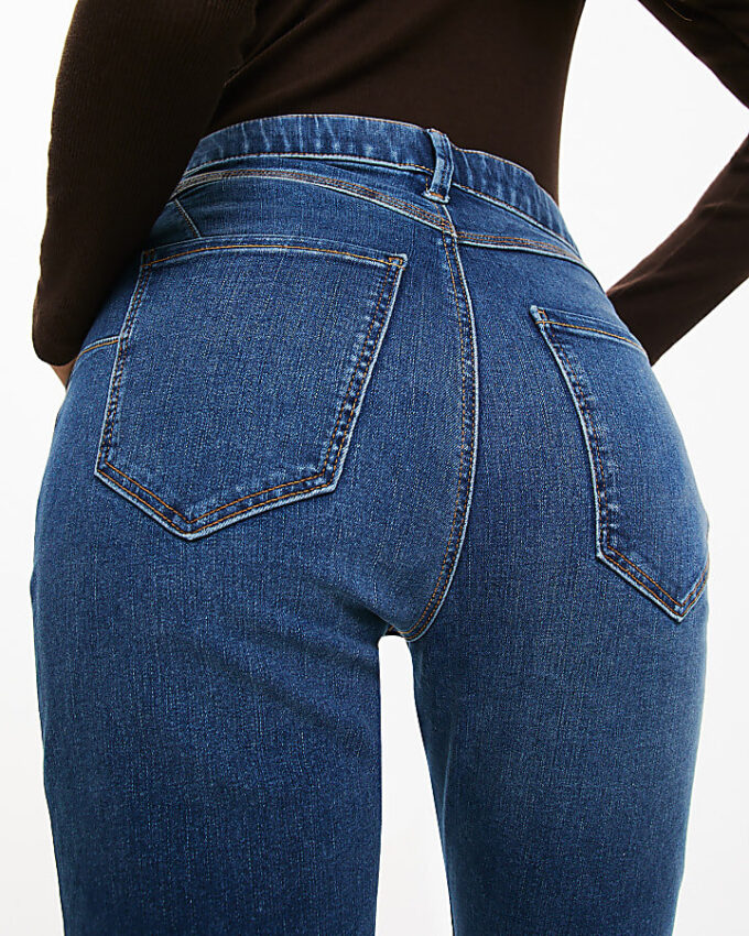 Blå Pull-On Sculpt Slim Jeans Blå Pull-On Sculpt Slim Jeans