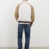 Blå raka tvättade jeans Blå raka tvättade jeans
