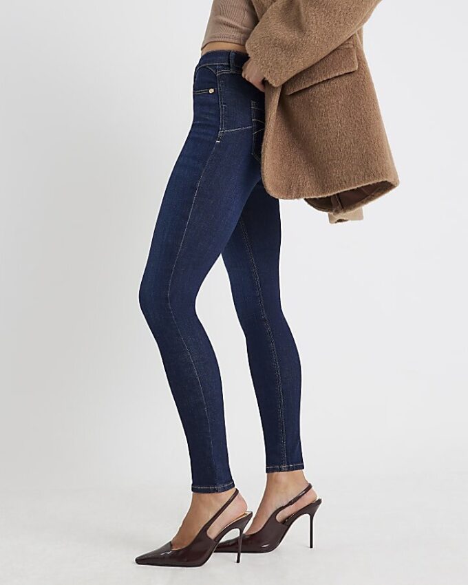 Blå Sculpt Skinny Jeans Blå Sculpt Skinny Jeans