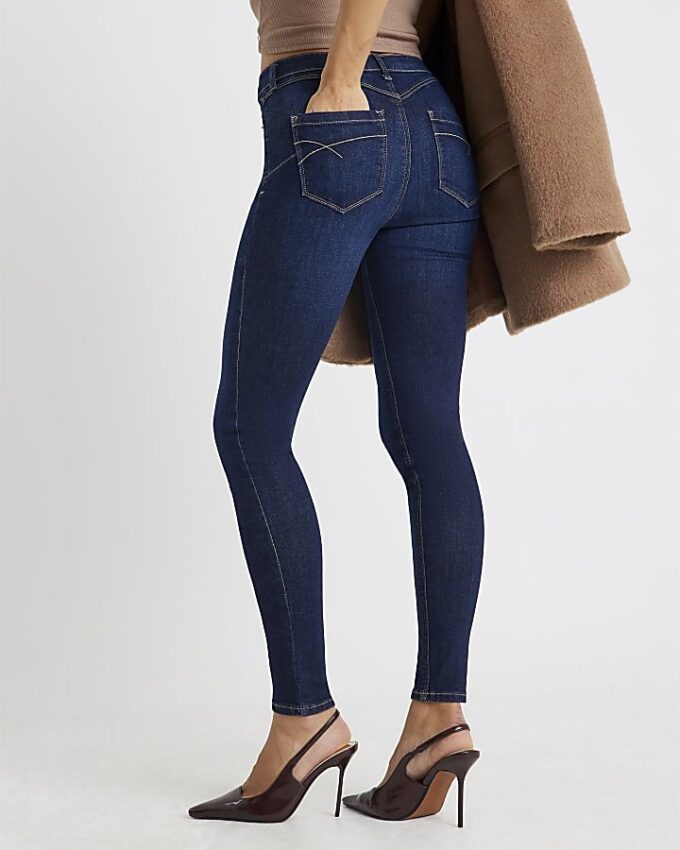 Blå Sculpt Skinny Jeans Blå Sculpt Skinny Jeans